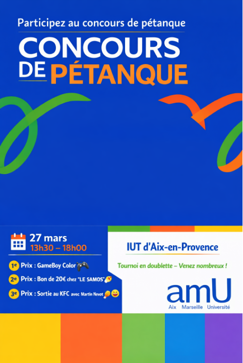 Photo du tournoi de pétanque 2